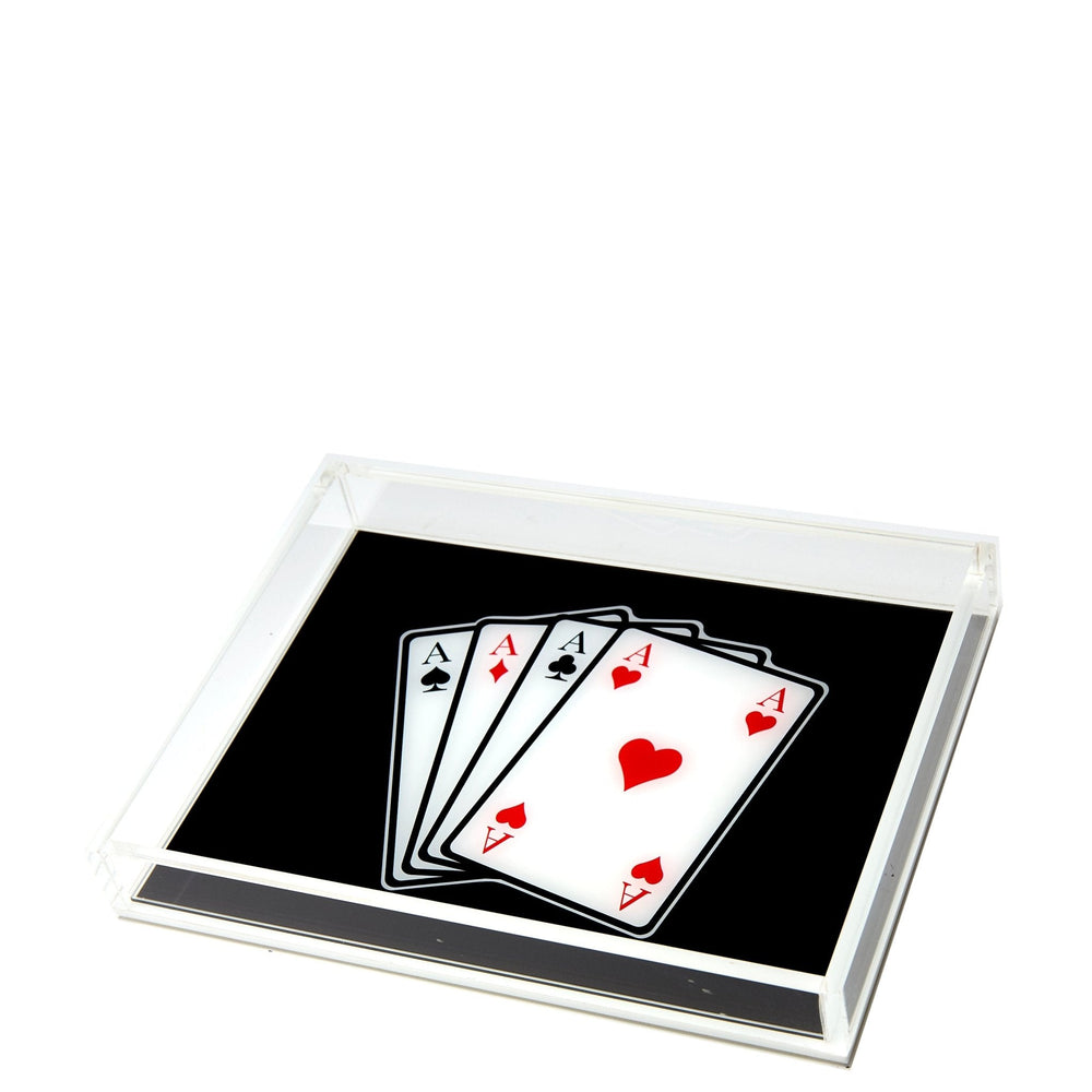 Aces Acrylic Tray